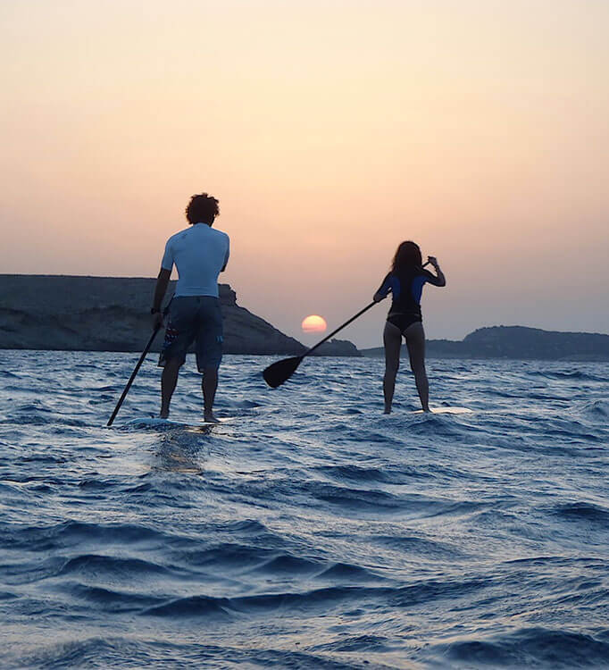 Paddle surf en la isla de Ibiza | Que hacer en Ibiza